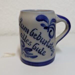 Bierkrug "zum Geburtstag" 0,5 Liter