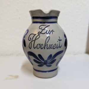 Bembel 1,0 Liter (18cm)---------"Zur Hochzeit"