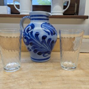 2 Liter Bembel + 2 Gerippte 0,5 Liter im Set