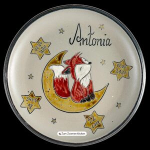 Geburtsteller - Fuchs